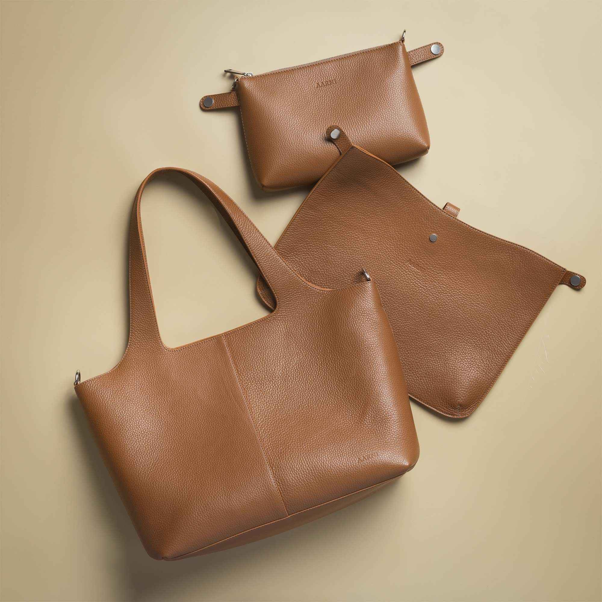 Aava Laptop Sleeve (Cognac) - Image 5