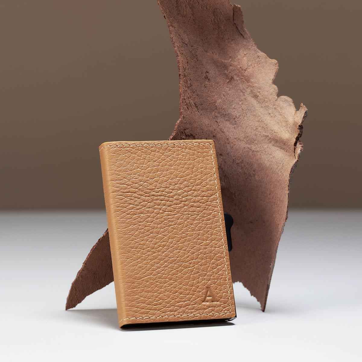 Aluminium Card Holder (Cognac) - Image 3
