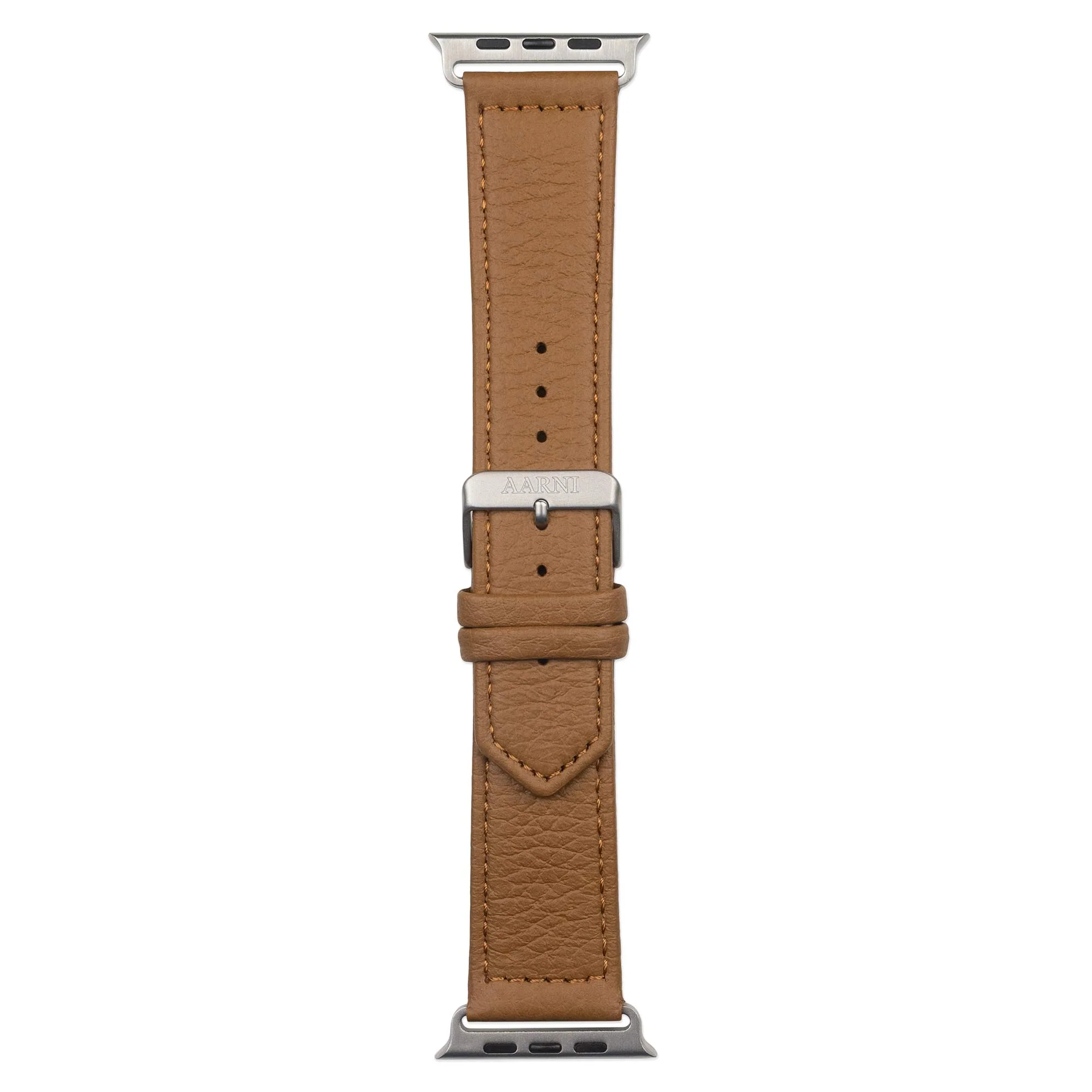 Elk Leather Apple Watch Band (Cognac) - Image 4