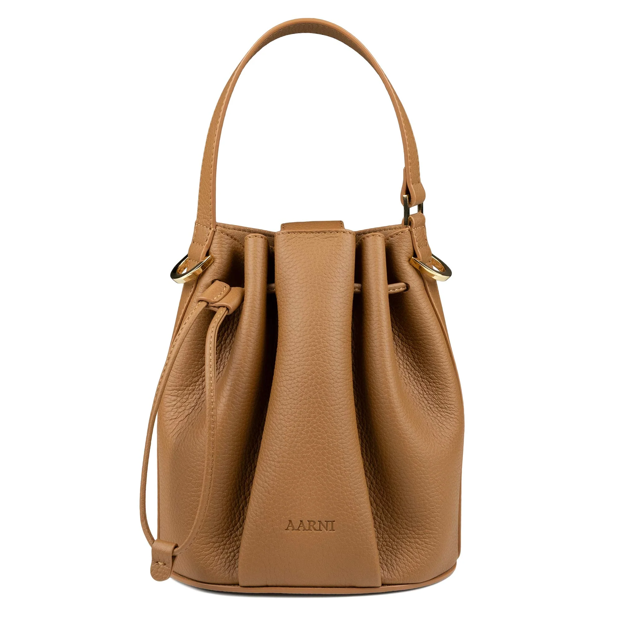 Bea Bucket Bag (Cognac)