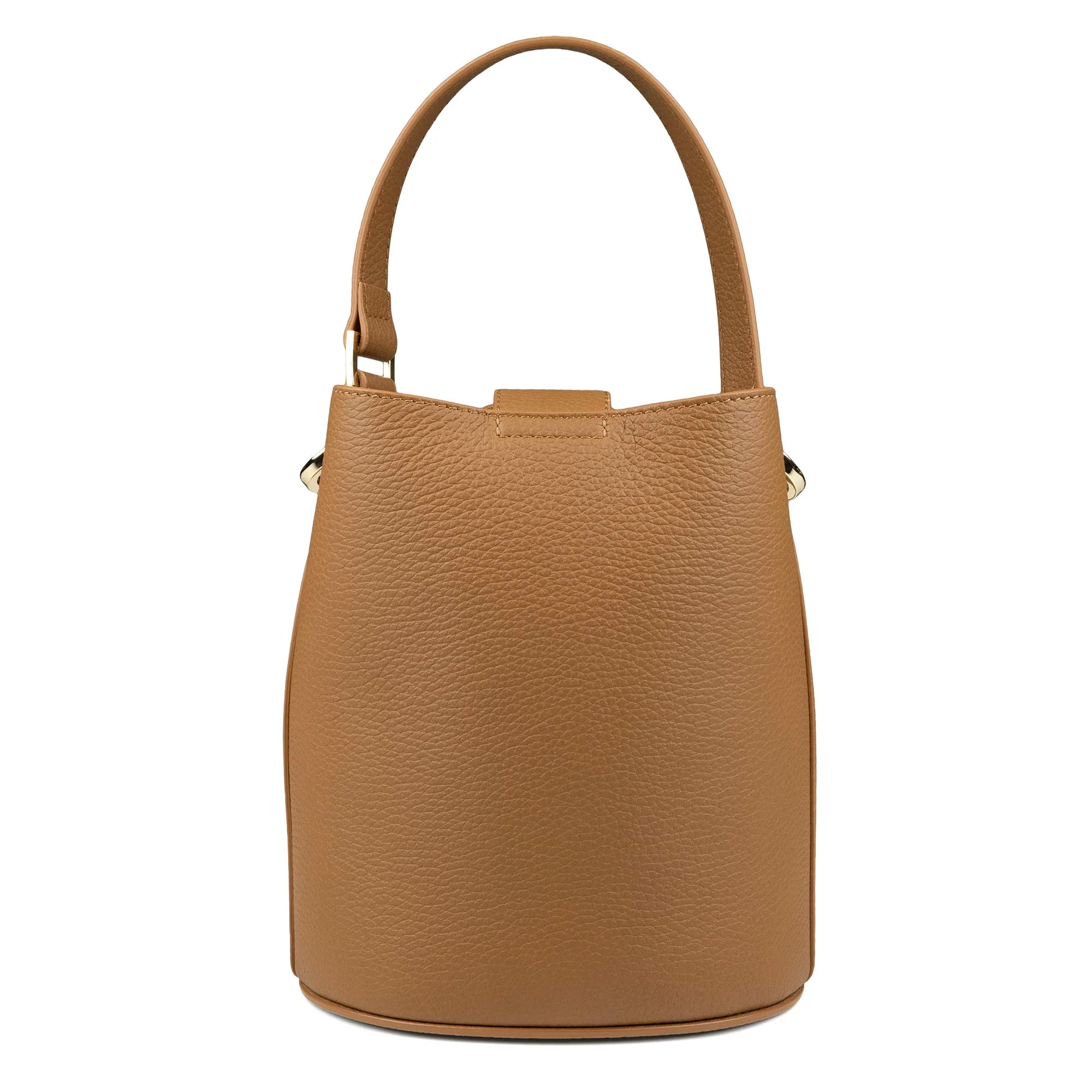 Bea Bucket Bag (Cognac) - Image 4