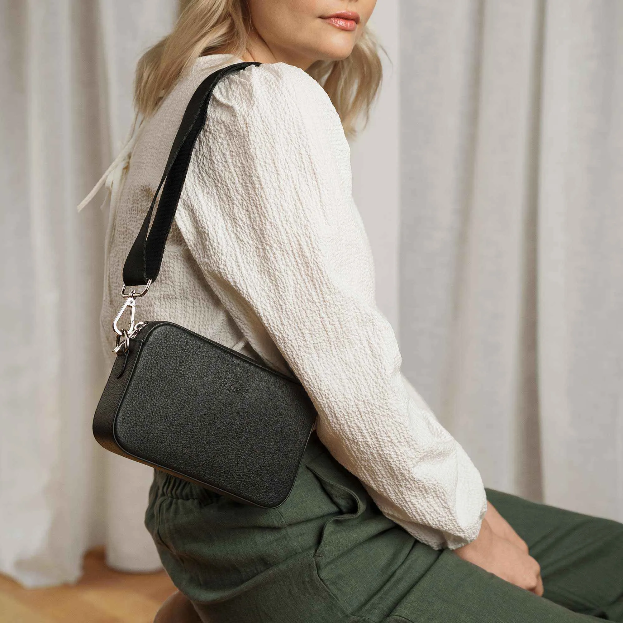 Crossbody Bag (Black) - Image 2