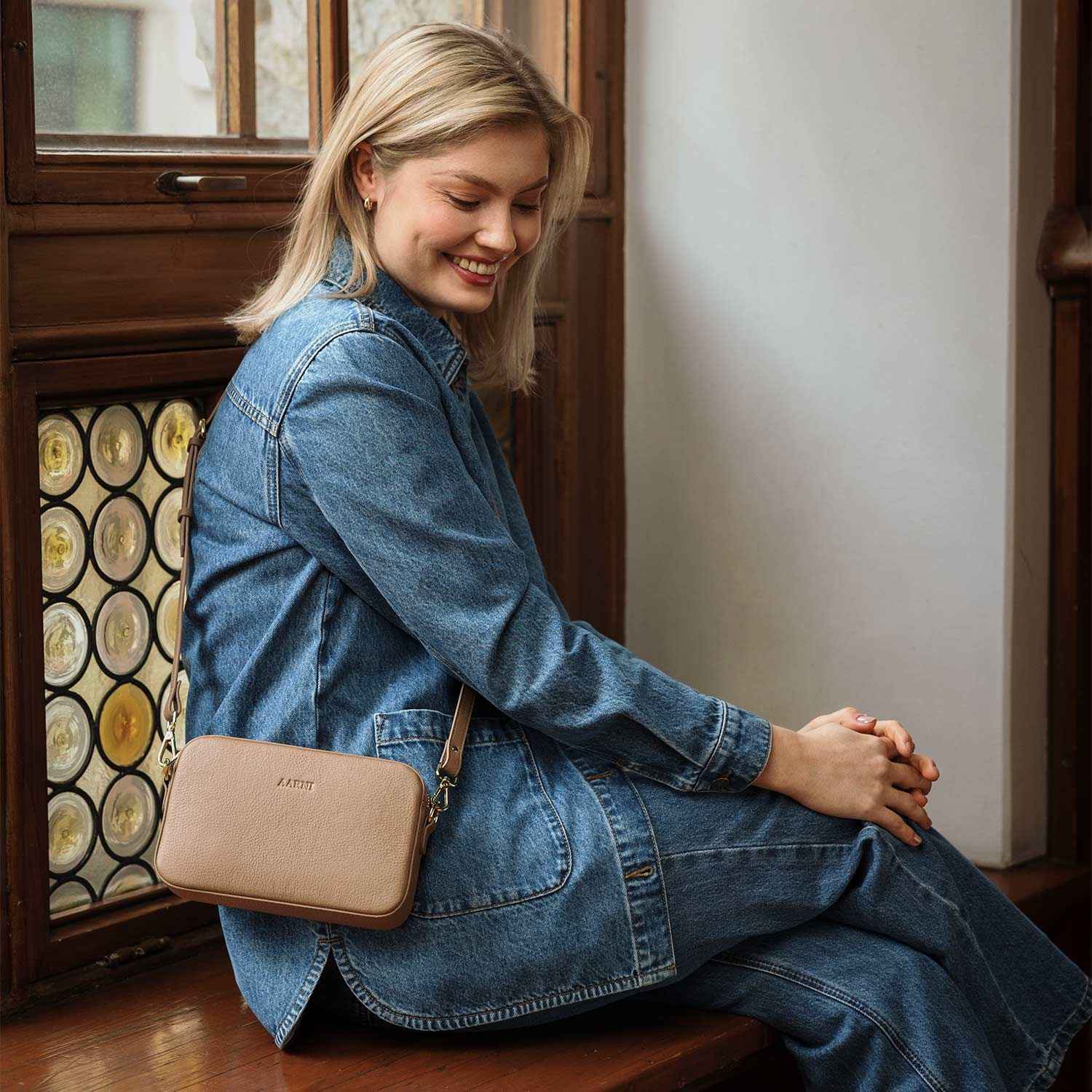 Crossbody Bag (Sand) - Image 2