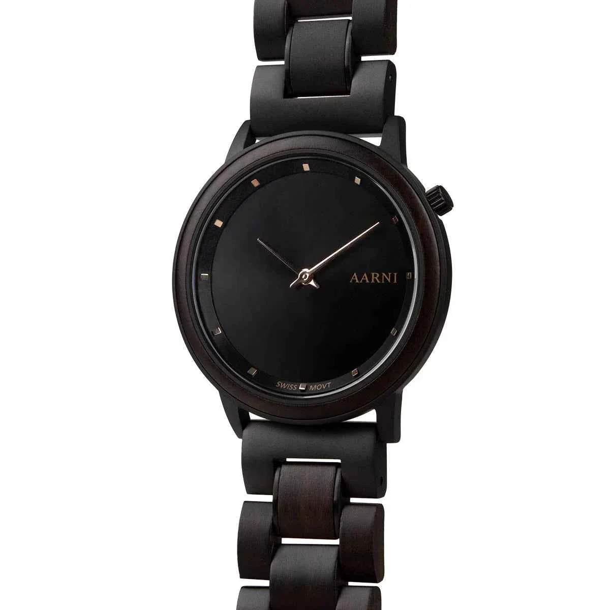 Ebony Wood Watch Band 20mm - Image 2