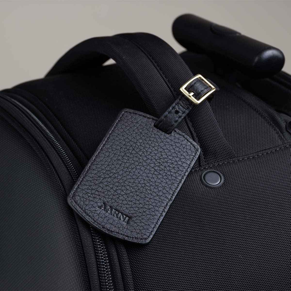 Elk Leather Luggage Tag - Image 2