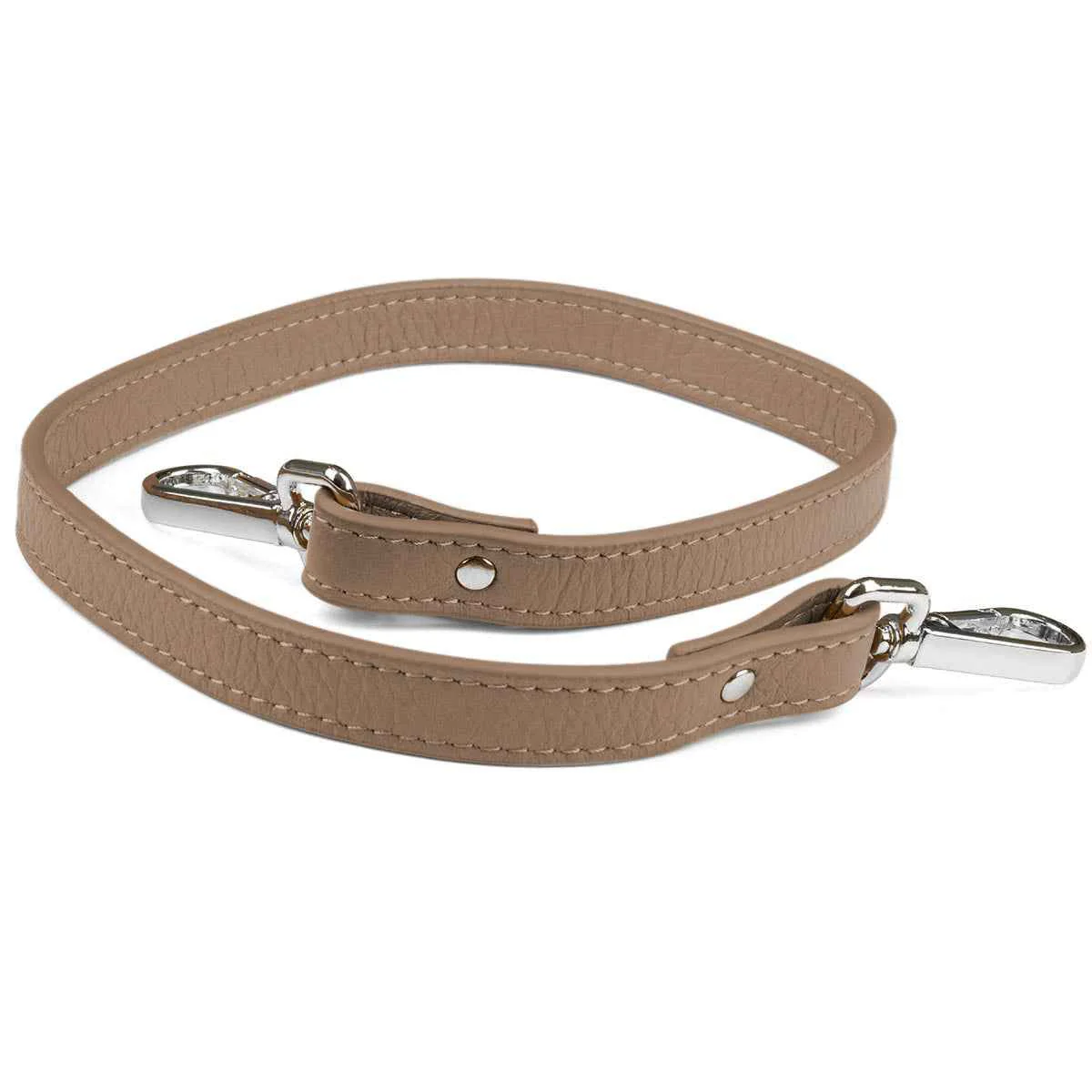 Elk Leather Short Shoulder Strap (Sand) - Image 2