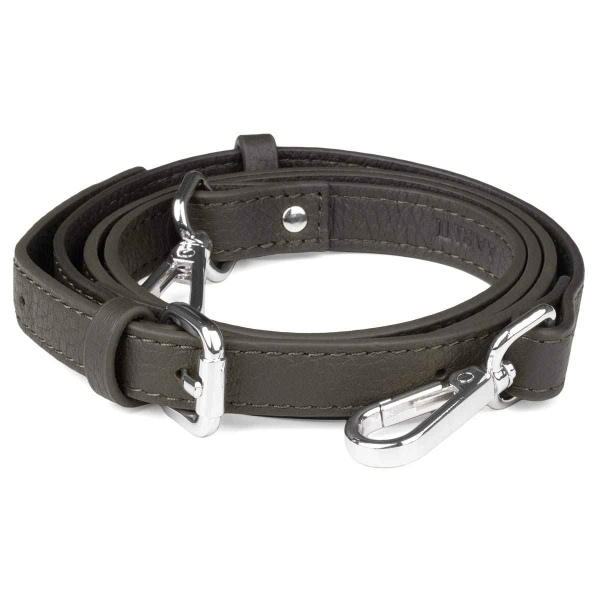 Elk Leather Shoulder Strap (Olive) - Image 2
