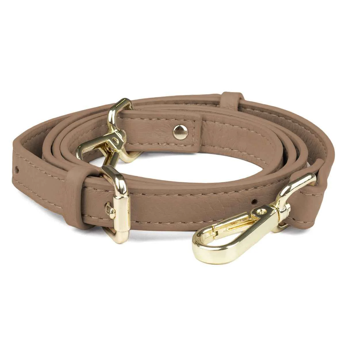 Elk Leather Shoulder Strap (Sand)