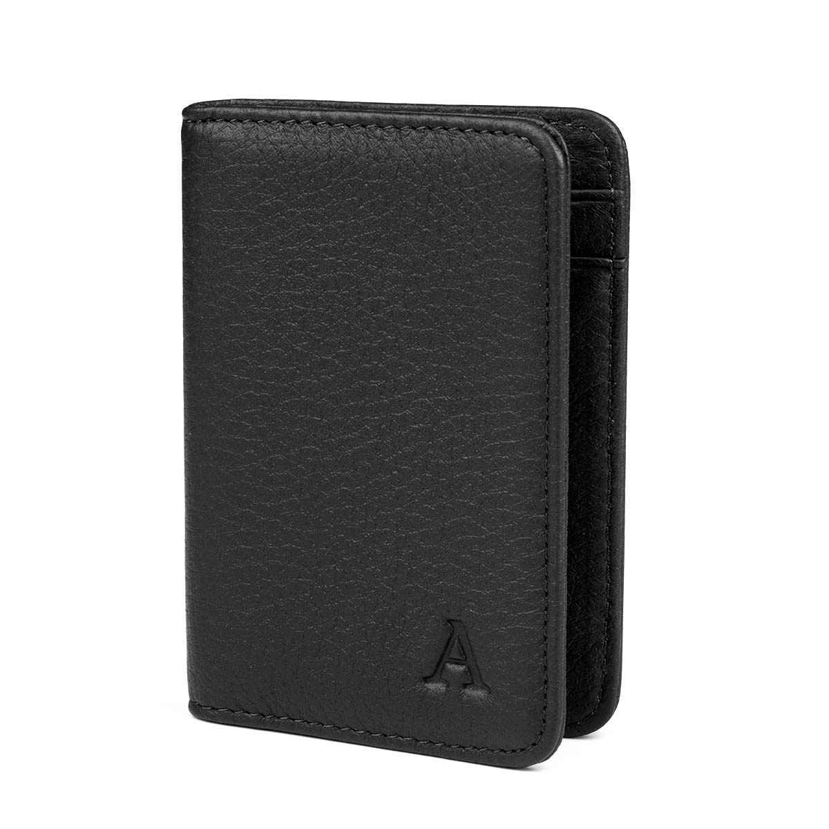 Elk Leather Wallet (Black)