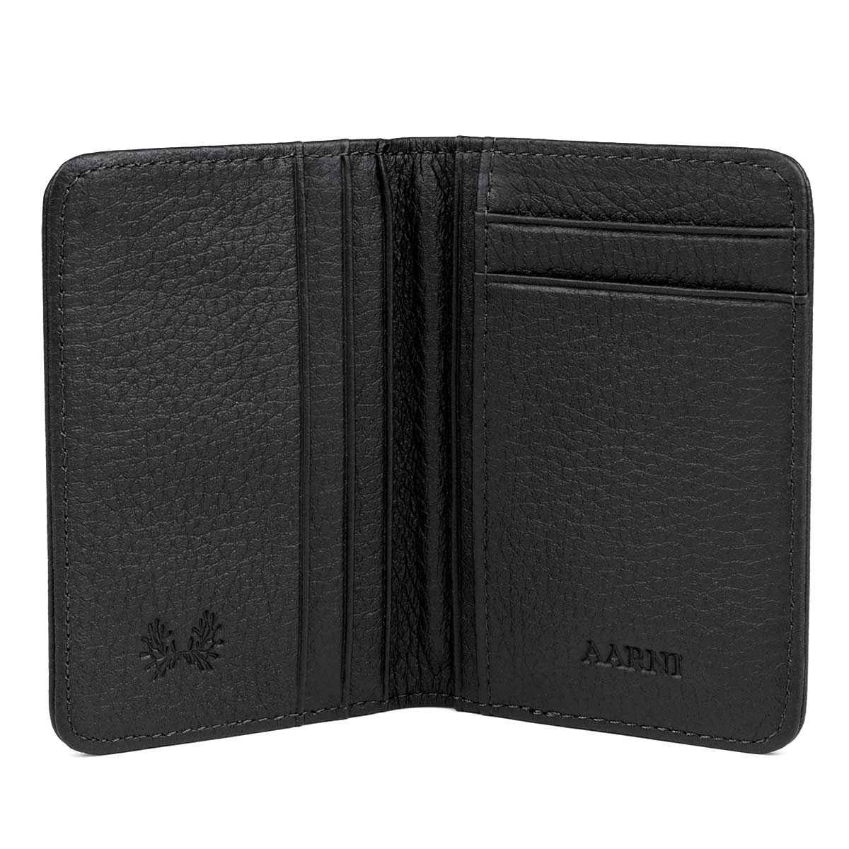 Elk Leather Wallet (Black) - Image 3