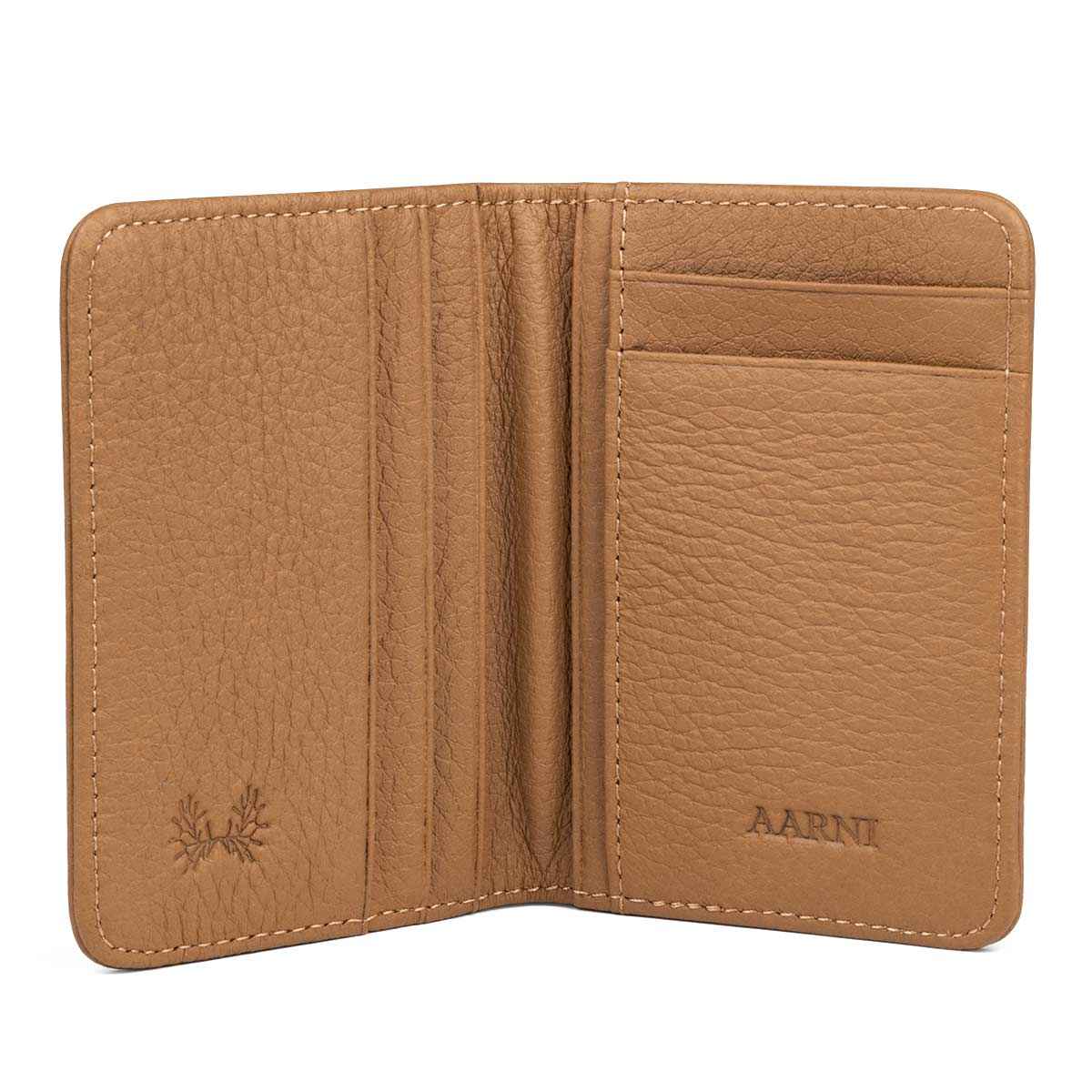 Elk Leather Wallet (Cognac) - Image 2