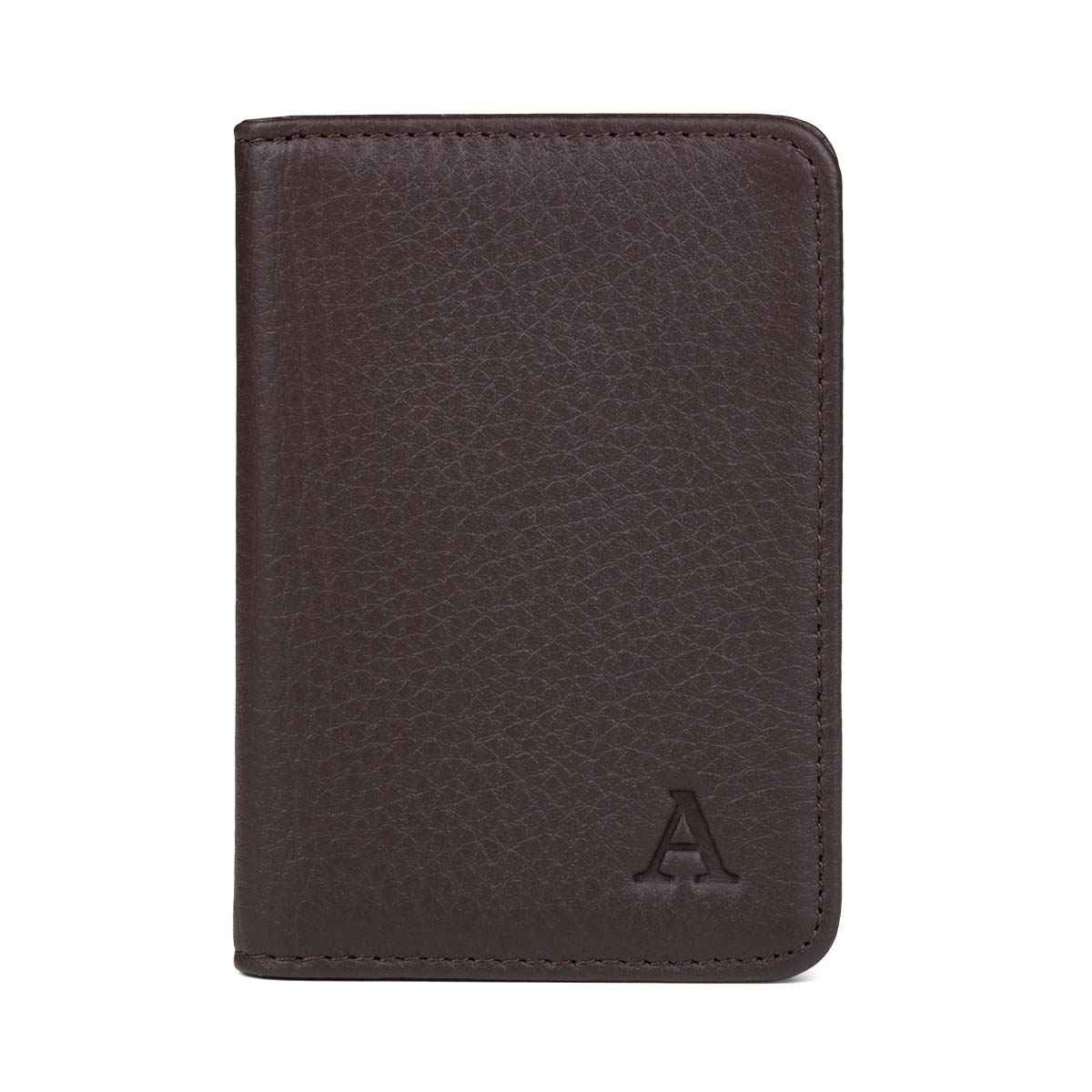 Elk Leather Wallet (Dark Brown) - Image 2