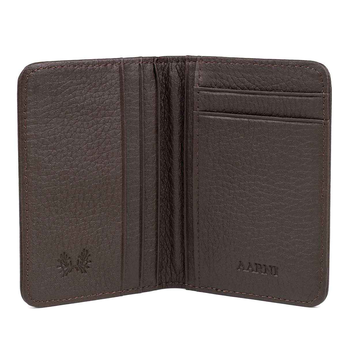 Elk Leather Wallet (Dark Brown) - Image 3