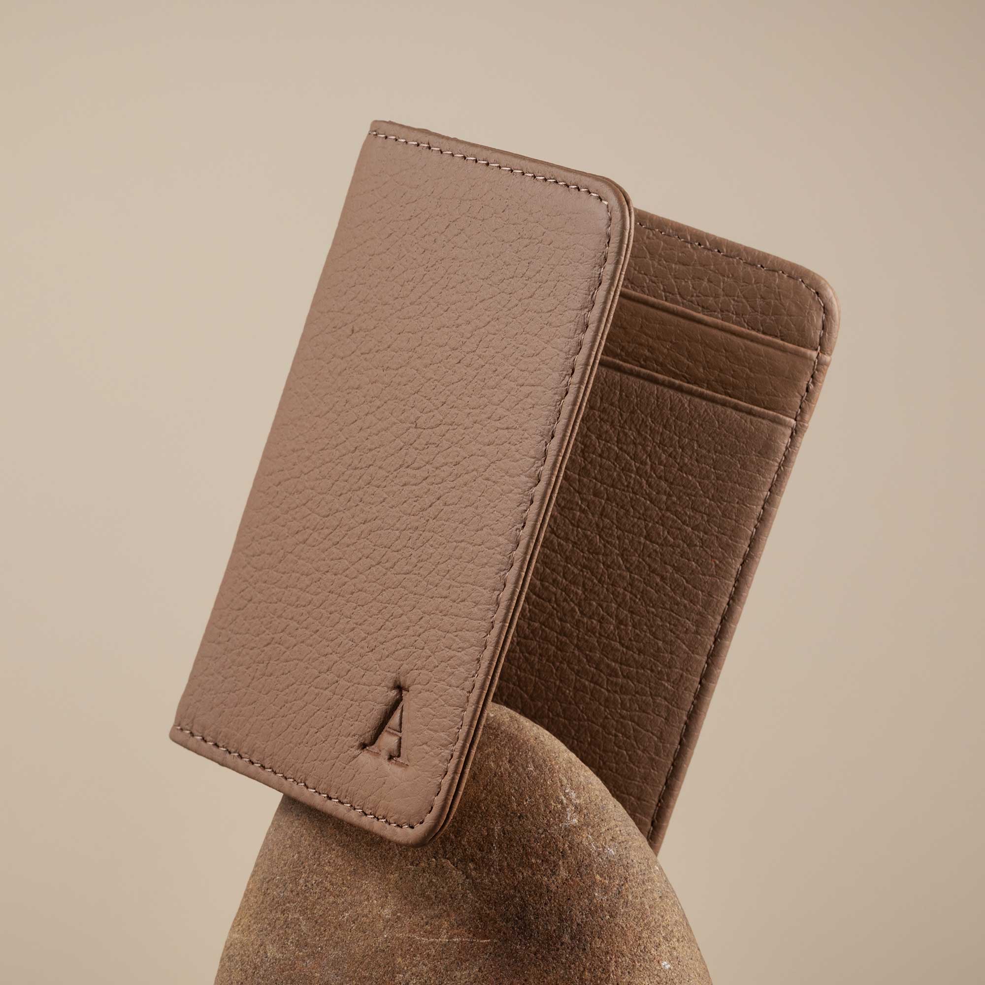 Elk Leather Wallet (Sand) - Image 4