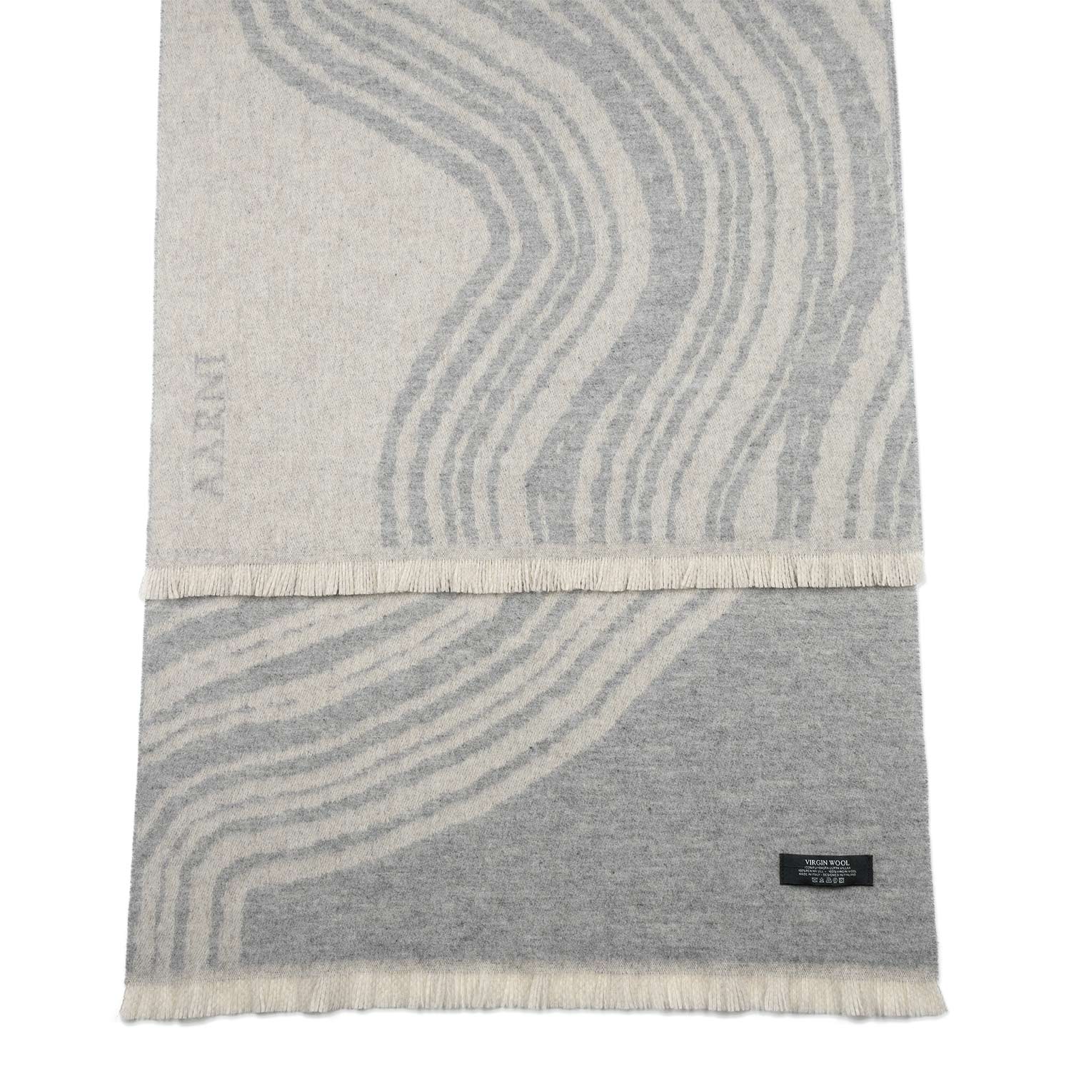 Jacquard Wool Scarf - Image 2