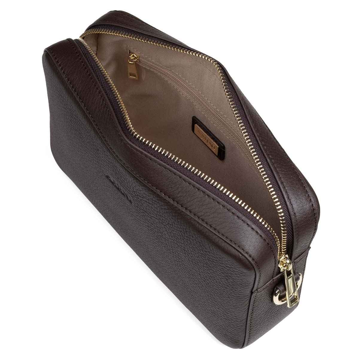 Large Crossbody Bag (Dark Brown) - Image 4