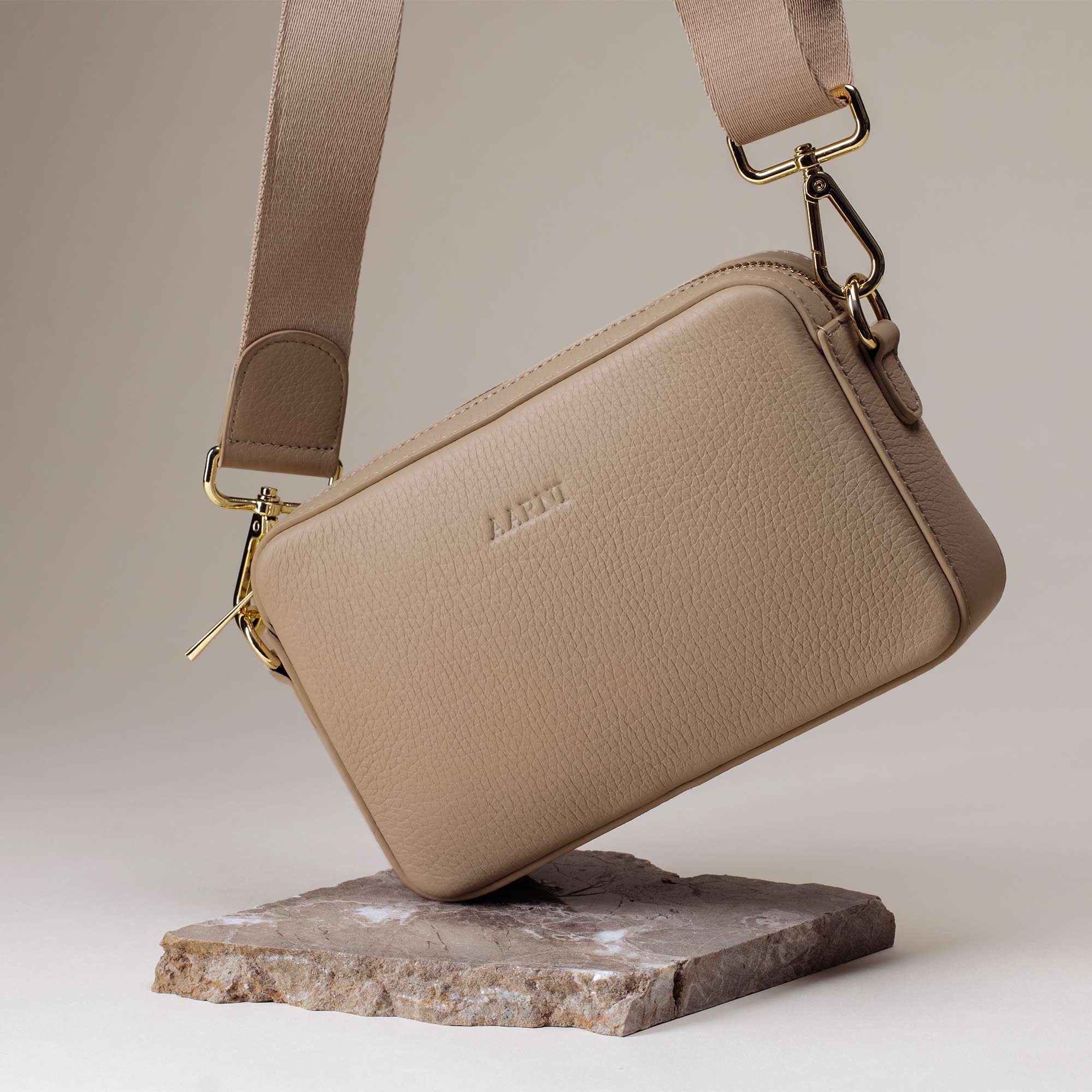 Large Crossbody Bag (Sand) - Image 2