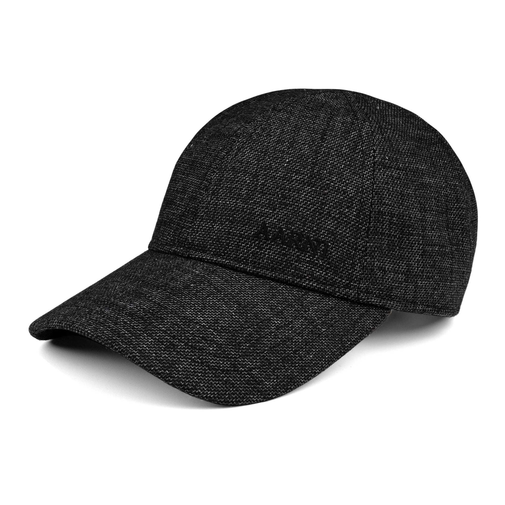 Linen Cap (Charcoal Black)