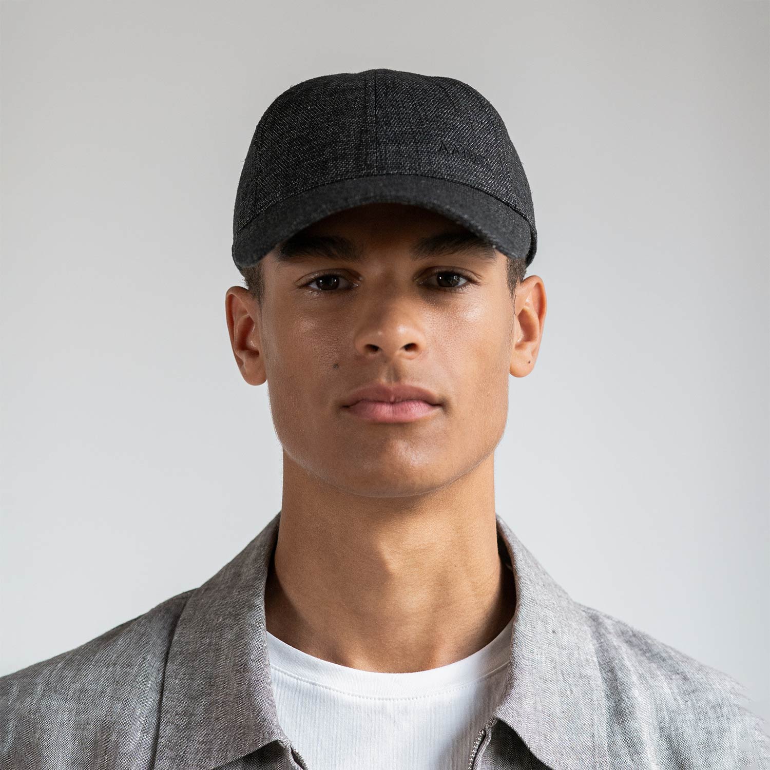Linen Cap (Charcoal Black) - Image 3
