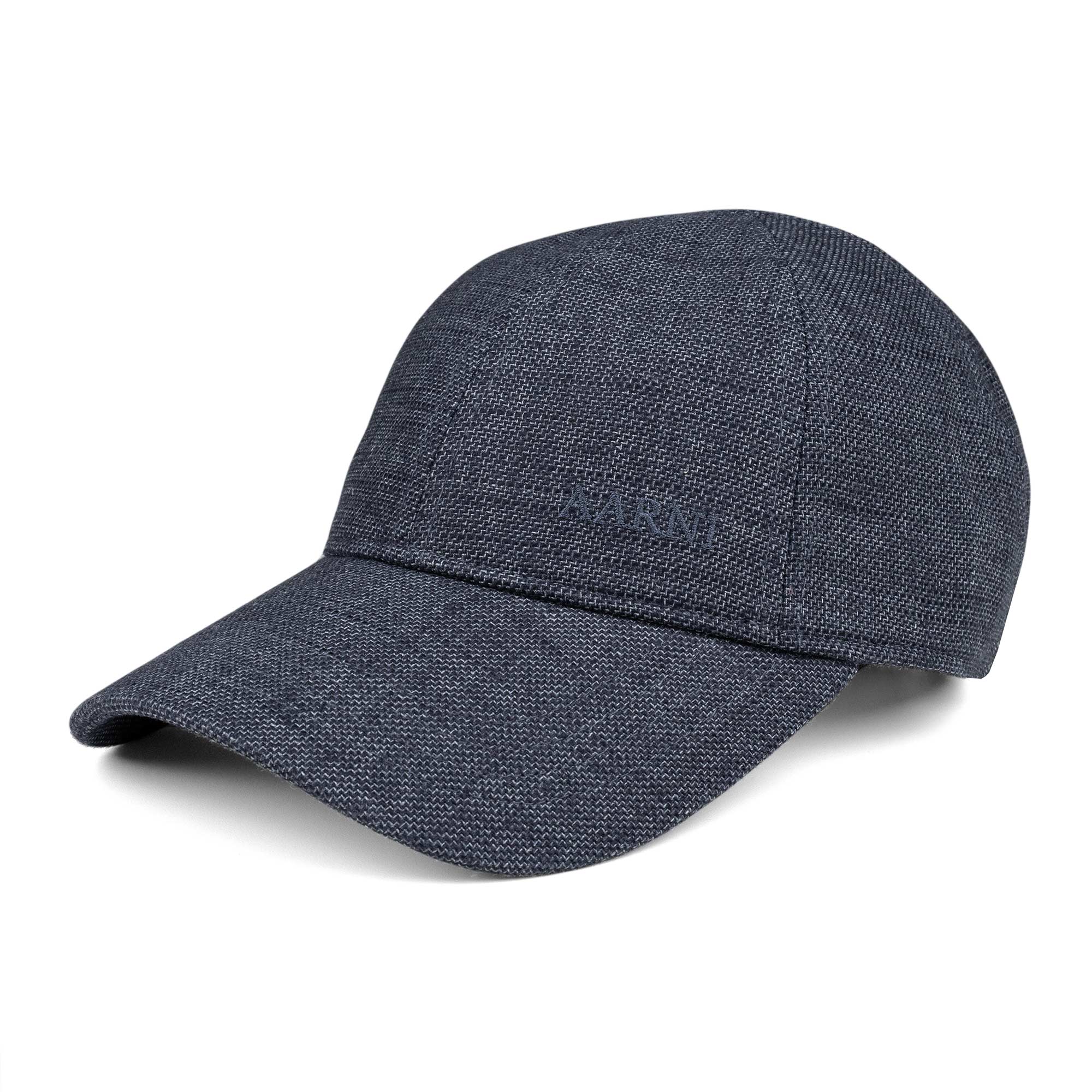 Linen Cap (Indigo Blue)
