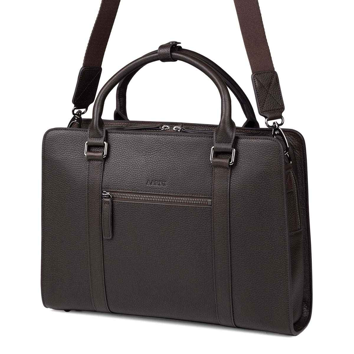 Venture Briefcase (Dark Brown) - Image 3