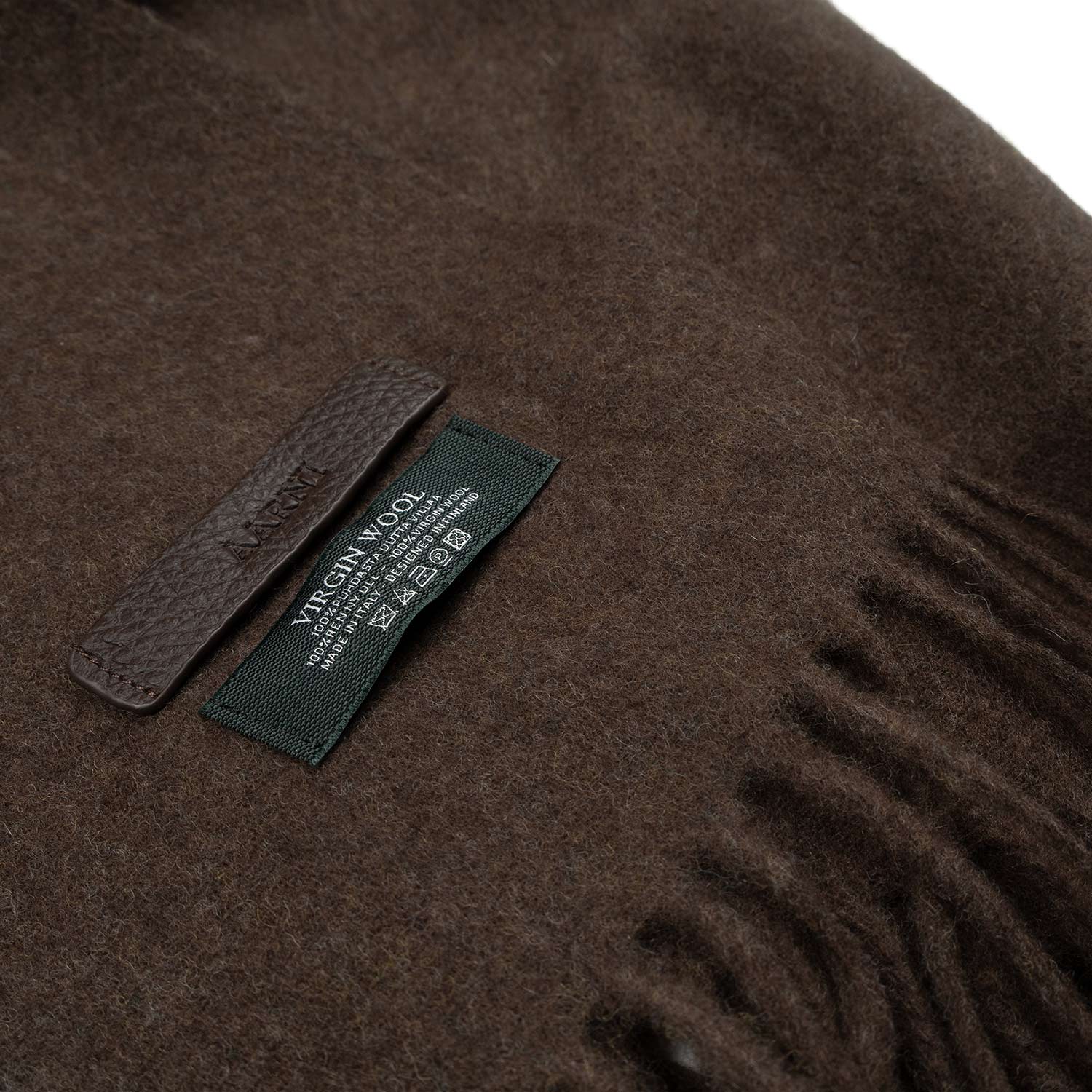 Wool Scarf (Brown) - Image 2