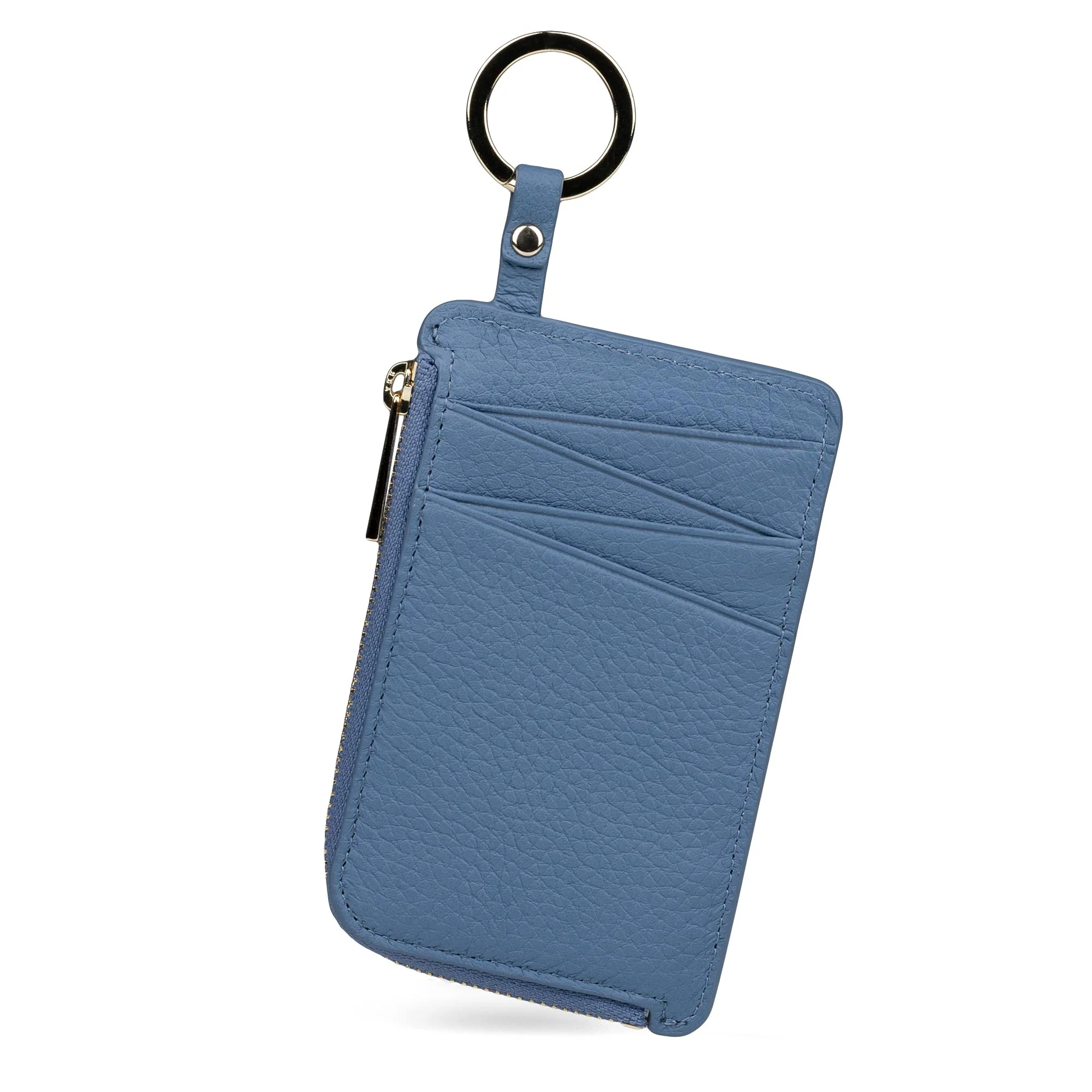 Zipper Card Holder (Misty Blue) - Image 2